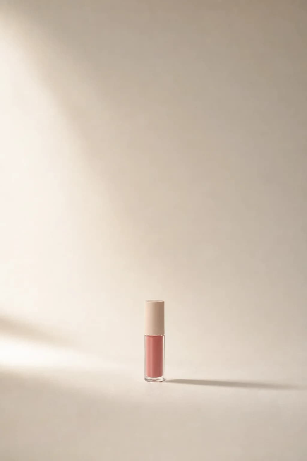 Bambi liquid blush — soft rose cheek tint with a doe-foot applicator